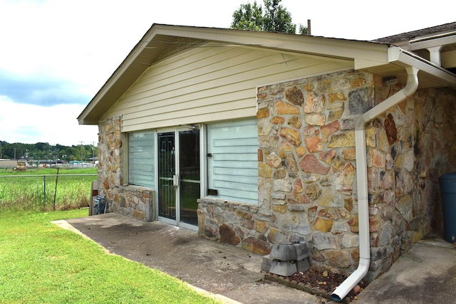 view of back of property