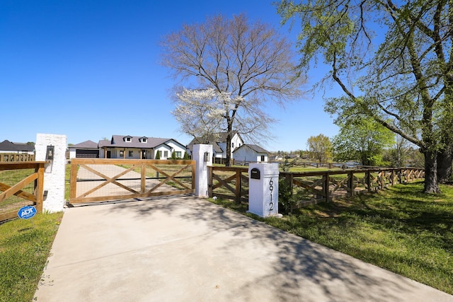 view of gate