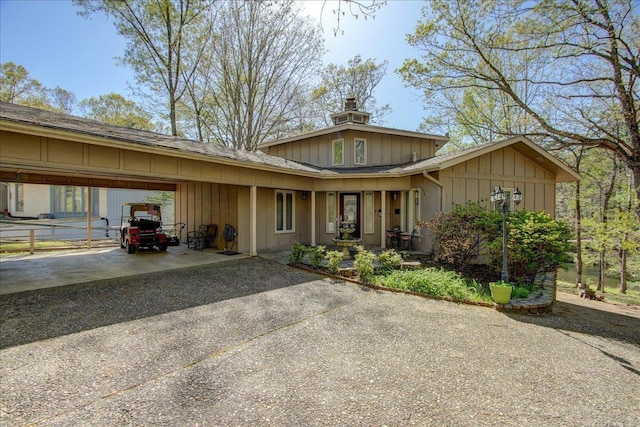 view of front of house