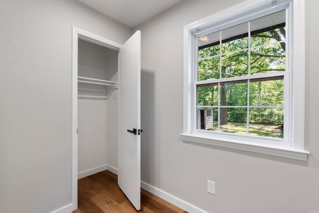 view of closet