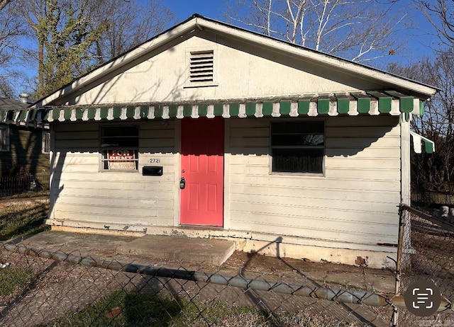 view of outdoor structure