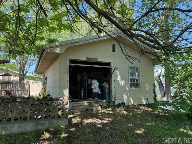 view of back of house