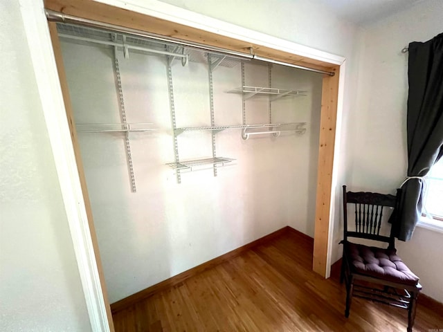 view of closet