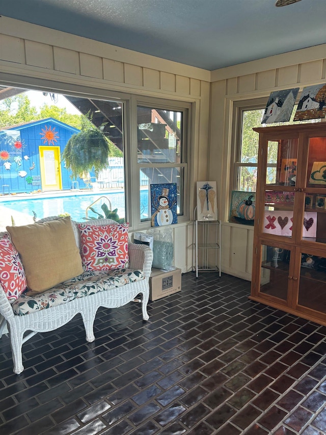 view of sitting room