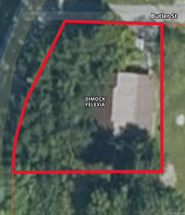 508 State St, Greenway, AR 72430 - map / location featuring property parcel outlined