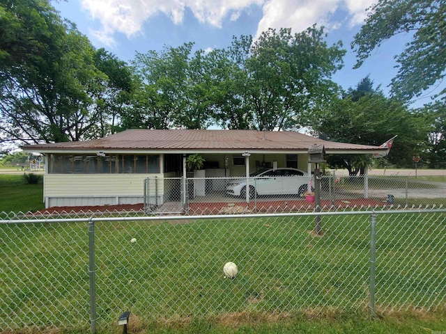 508 State St, Greenway, AR 72430 - view of front of home with a carport and metal roof
