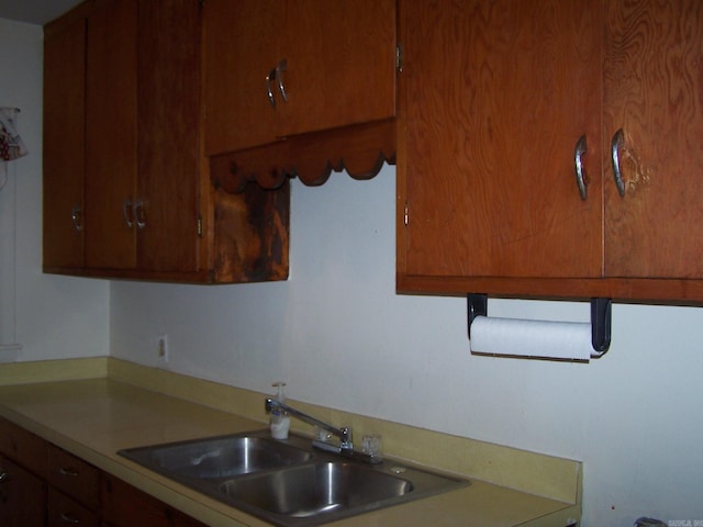 kitchen with sink