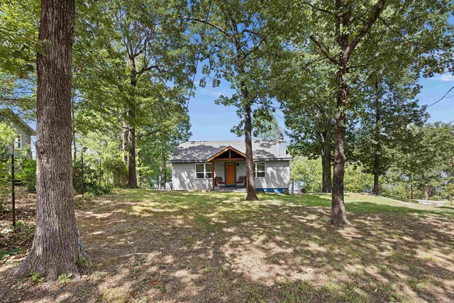 170 Ridge Rd, Houston, AR 72720 - view of front of property featuring a front lawn