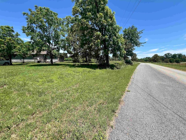 view of road