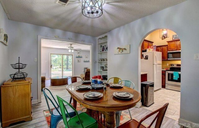 kitchen with light stone countertops