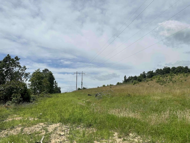 view of nature featuring a rural view