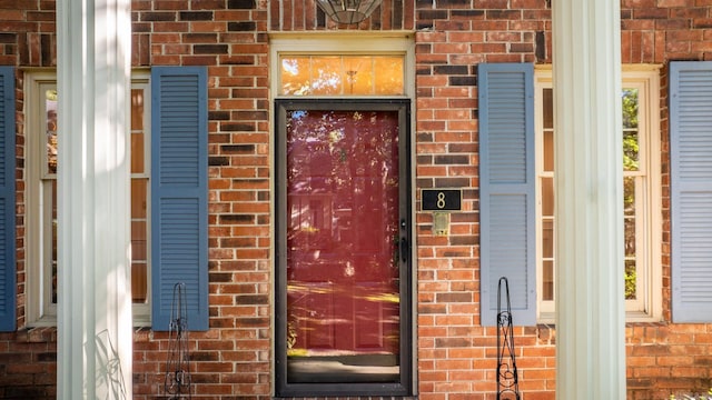 view of entrance to property