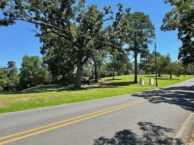 view of road