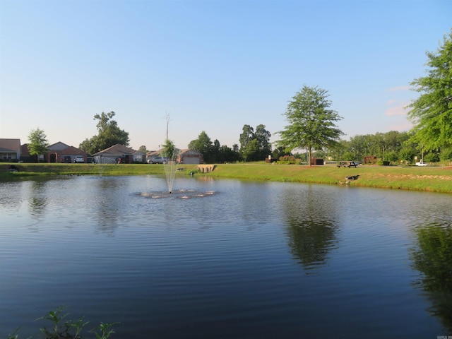 property view of water