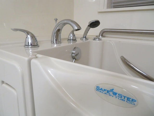 interior details with sink