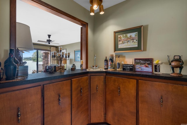 bar with sink