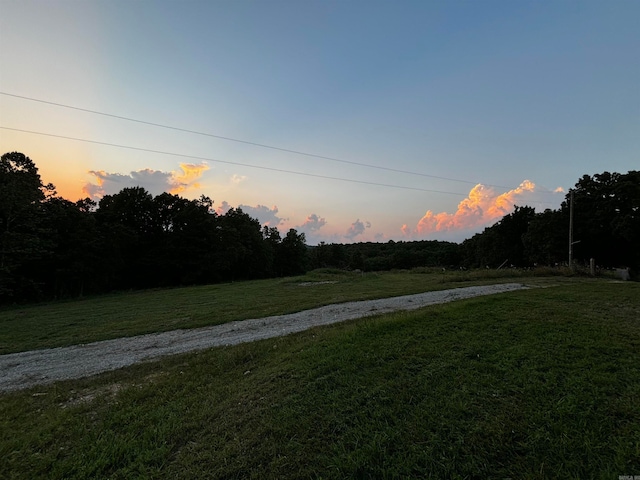 view of road