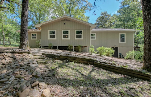 view of rear view of house