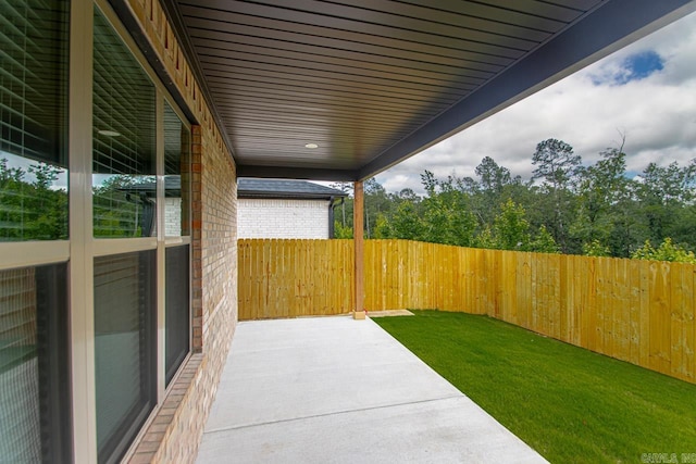 view of patio / terrace