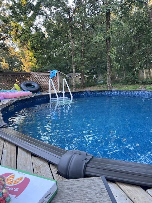 view of swimming pool