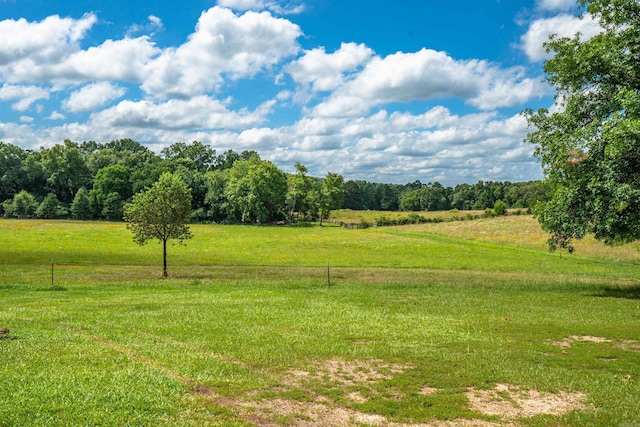 view of nature featuring a rural view