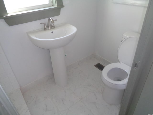 bathroom with toilet