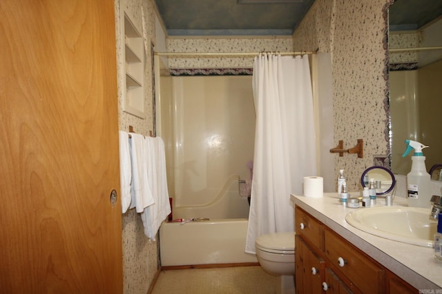 152 Hempstead 336, Mccaskill, AR 71847 - full bathroom featuring vanity, shower / bath combo with shower curtain, and toilet
