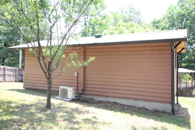 152 Hempstead 336, Mccaskill, AR 71847 - view of home's exterior with ac unit