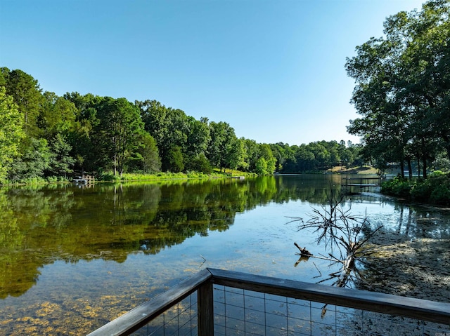 property view of water