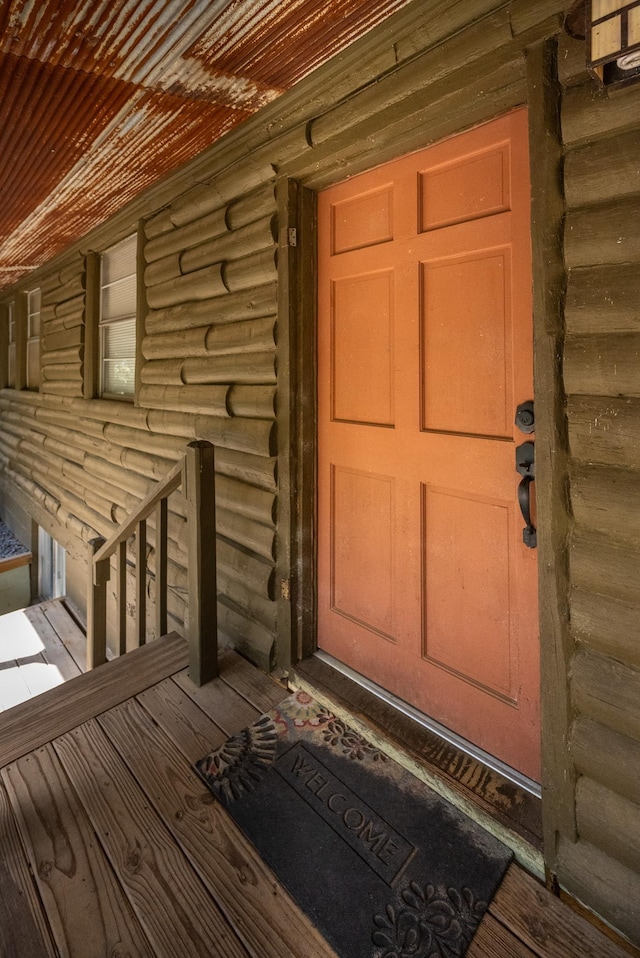 view of property entrance