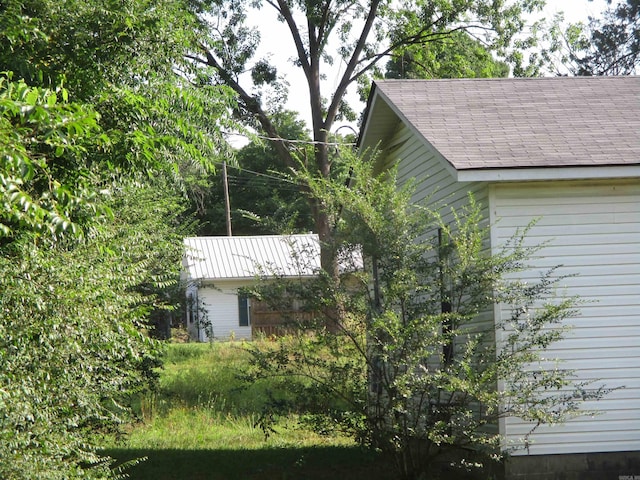 view of side of property