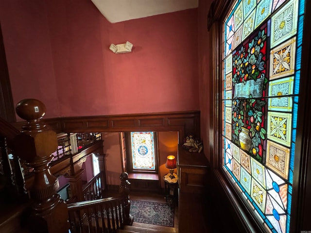 view of entrance foyer