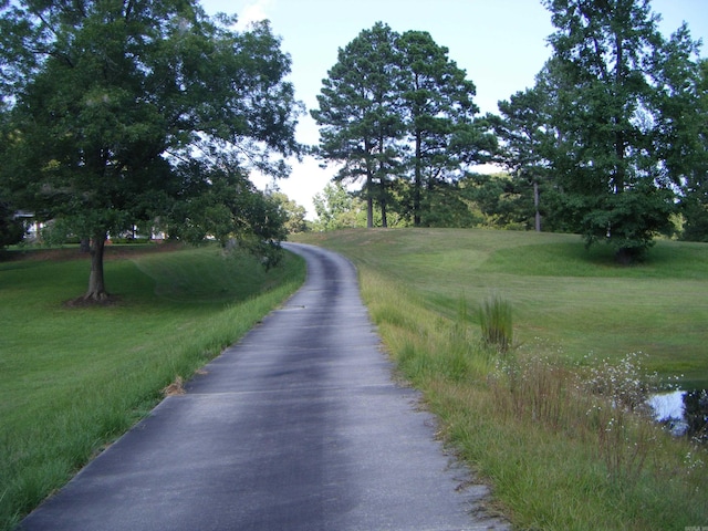 view of road