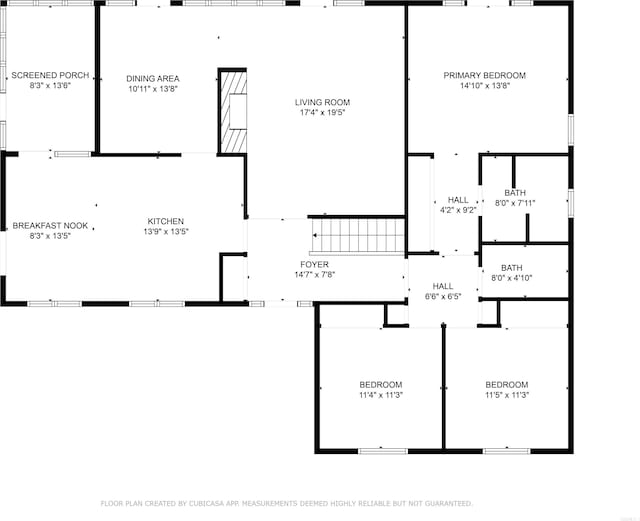 1200 Rock Creek Rd, Hot Springs, AR 71913 - room layout
