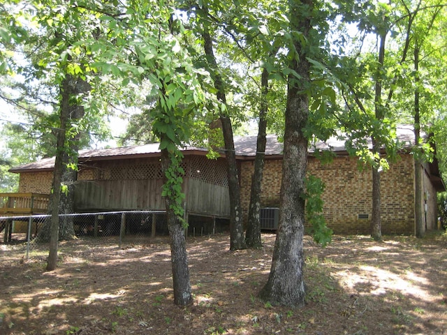 901 Hastey Ave, Mena, AR 71953 - view of yard with fence