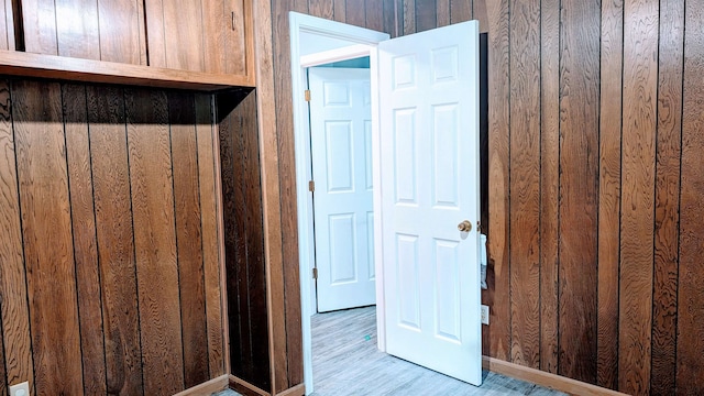 interior space featuring hardwood / wood-style flooring