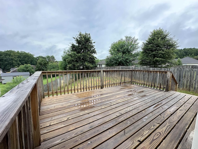 view of deck