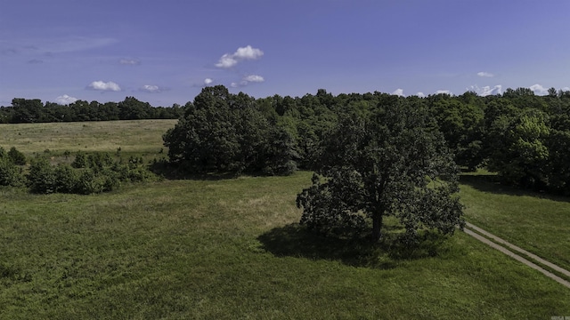 view of nature with a rural view