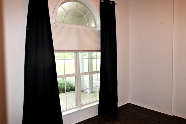 room details with wood-type flooring