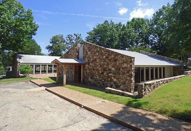 surrounding community featuring a yard