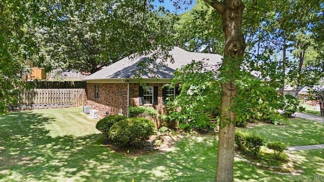 254 S Enid Ave, Russellville, AR 72801 - exterior space featuring a yard