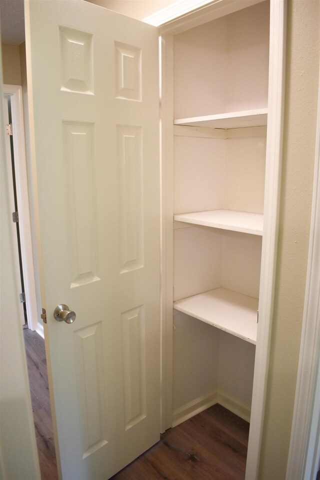 view of closet