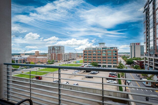 300 Third Unit 708, Little Rock, AR 72201 - balcony featuring a view of city