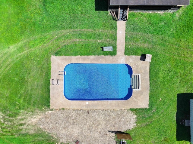 view of pool