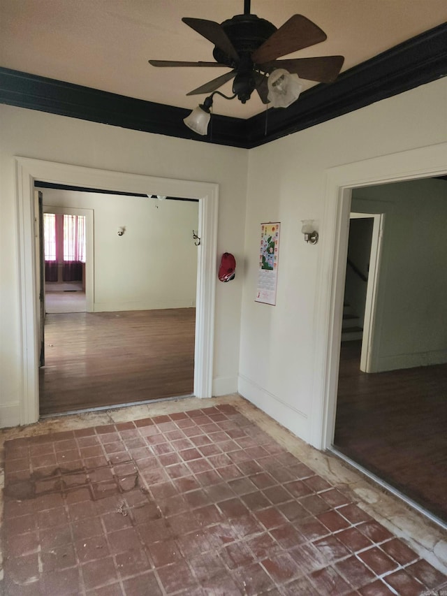 interior space with wood-type flooring