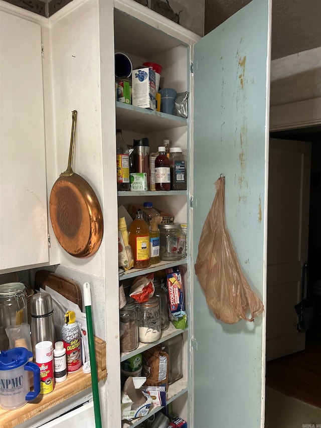 view of pantry