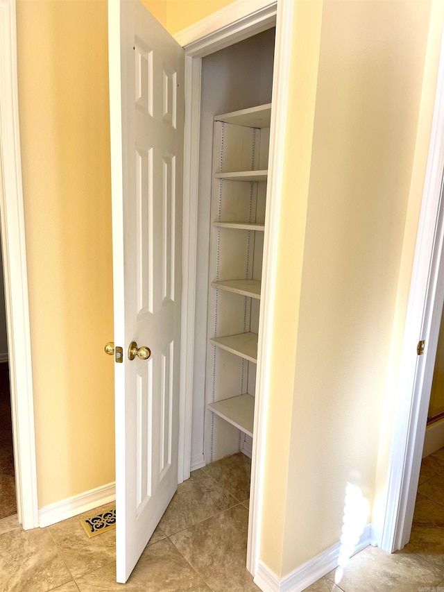 view of closet