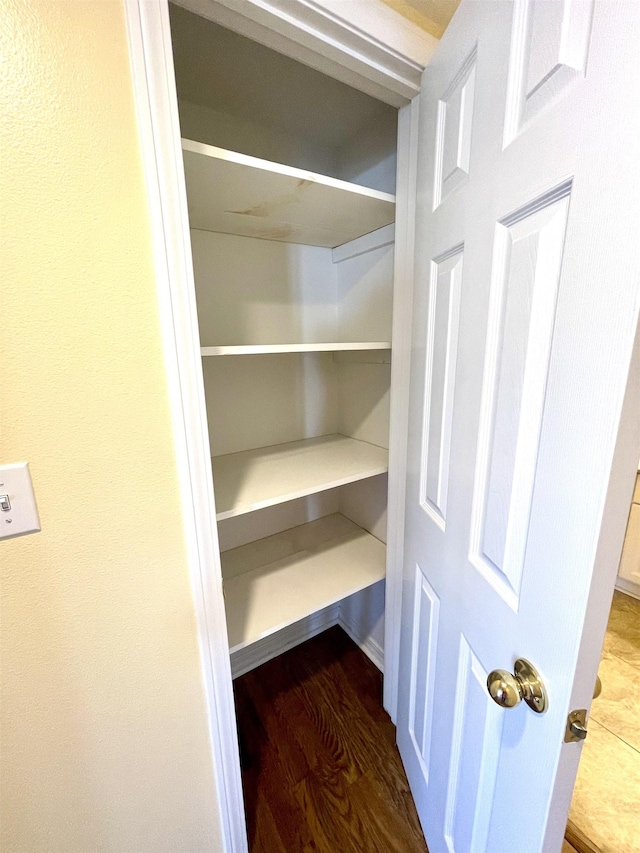 view of closet