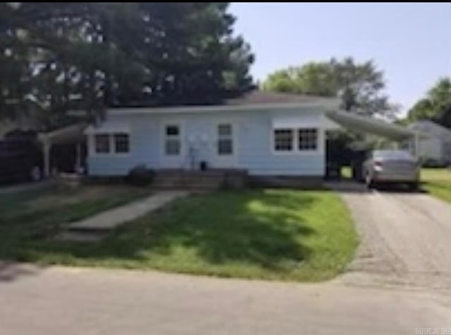 view of ranch-style house