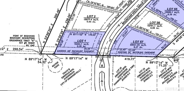 2 Mountain Vis, Alexander AR, 72002 land for sale